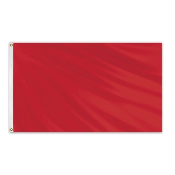 Global Flags Unlimited Solid Color Outdoor Nylon Flag 3' x 5' - Canada Red 204649 - main